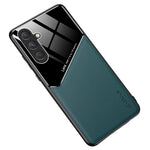 For Samsung Galaxy M54 5G / F54 5G Case Precise Cutout Leather Coated TPU+PC Phone Cover