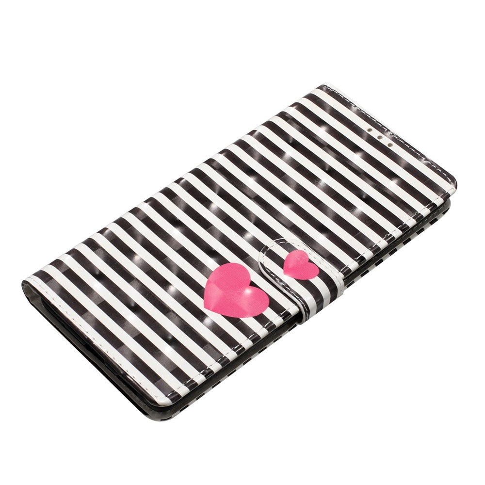 For Samsung Galaxy S23 FE Case Wallet PU Leather 3D Pattern Printing Phone Cover