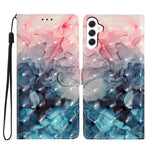 Til Samsung Galaxy A25 5G (Global) (161.0 x 76.5 x 8.3mm) Etui i PU-læder med 3D-mønster, flip-wallet telefoncover