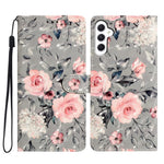 Til Samsung Galaxy A25 5G (Global) (161.0 x 76.5 x 8.3mm) Etui i PU-læder med 3D-mønster, flip-wallet telefoncover