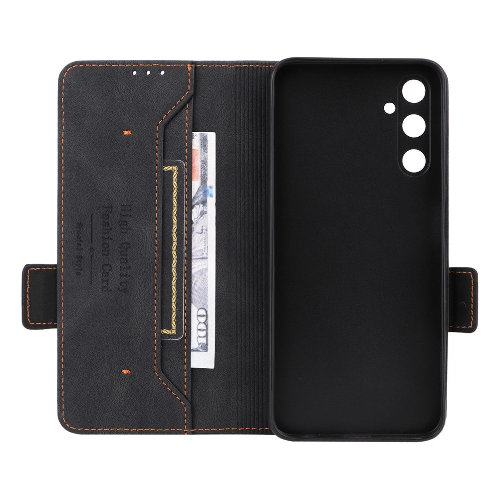 For Samsung Galaxy A05s 4G Case Hardware Decor PU Leather Phone Cover