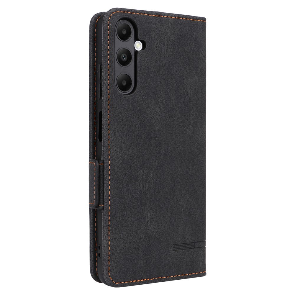 For Samsung Galaxy A05s 4G Case Hardware Decor PU Leather Phone Cover