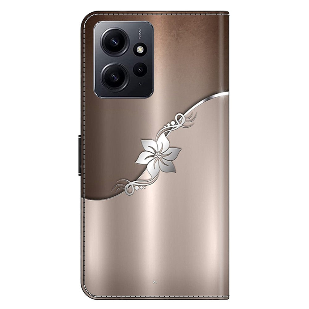 For Xiaomi Redmi Note 12 4G Case Shockproof Phone Case Leather Flip Wallet Cover
