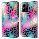 Xiaomi Redmi Note 12 4G-skal Stötsäkert mobilskal Läderflik Plånboksfodral