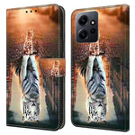 Xiaomi Redmi Note 12 4G-skal Stötsäkert mobilskal Läderflik Plånboksfodral