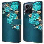 For Xiaomi Redmi Note 12 4G Case Shockproof Phone Case Leather Flip Wallet Cover