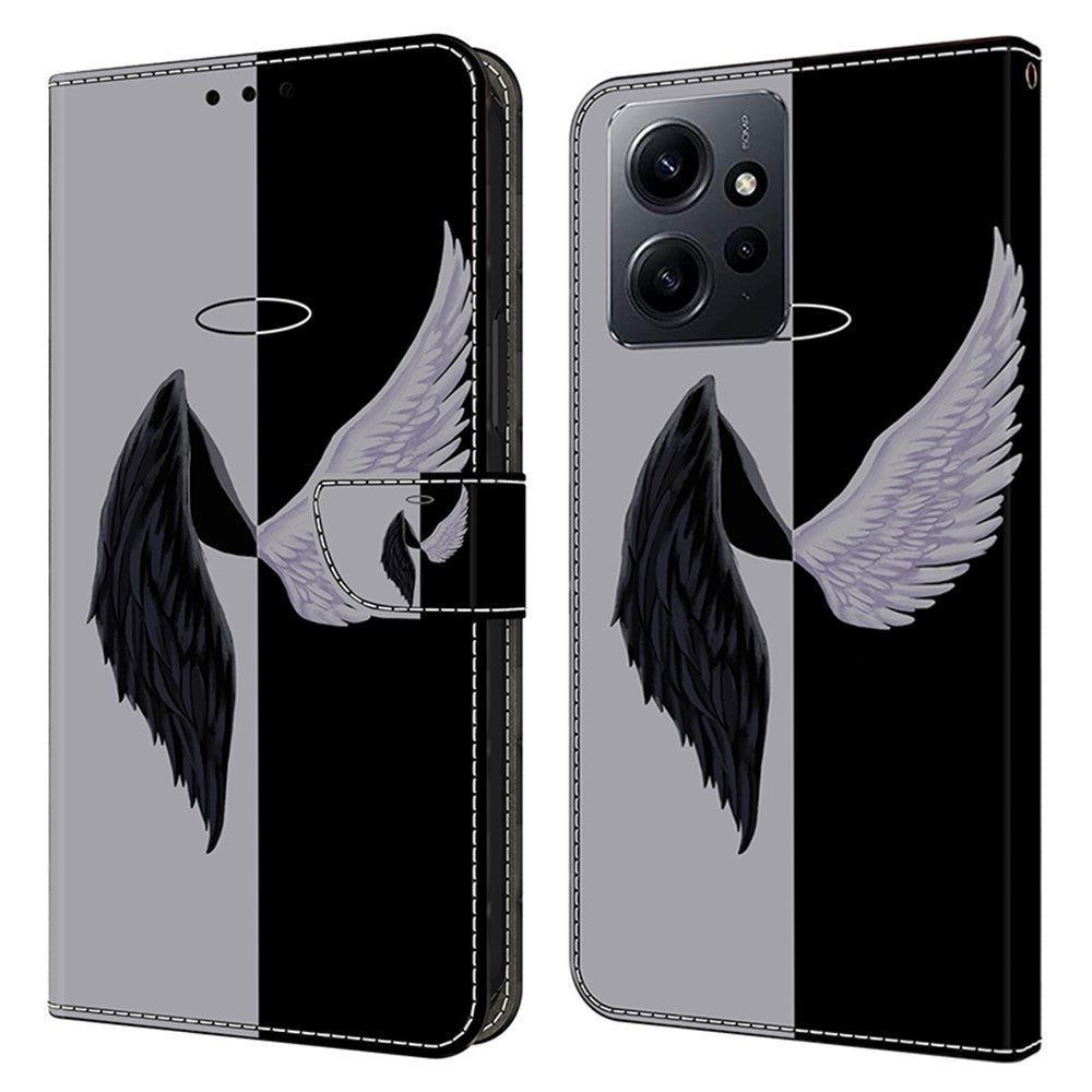 For Xiaomi Redmi Note 12 4G Case Shockproof Phone Case Leather Flip Wallet Cover