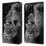 Protective Phone Cover for Xiaomi 13T Pro / 13T Case Pattern Printing Leather Wallet Case