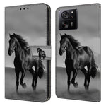 Protective Phone Cover for Xiaomi 13T Pro / 13T Case Pattern Printing Leather Wallet Case