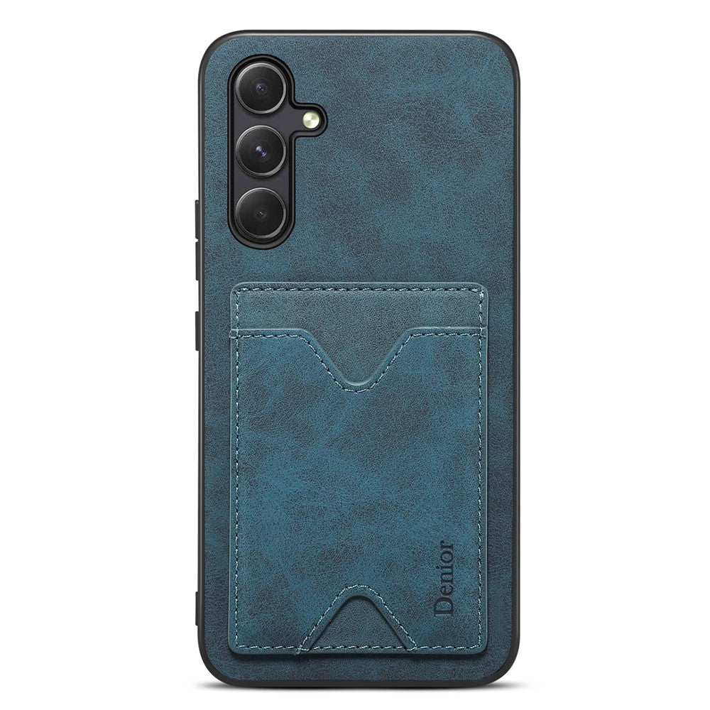 DENIOR For Samsung Galaxy S23 FE Case Card Holder Phone Kickstand Cover