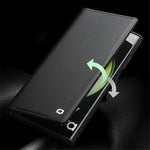 QIALINO For Samsung Galaxy S22 5G Case Genuine Cow Leather Phone Cover