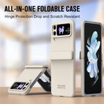 For Samsung Galaxy Z Flip3 5G Case Hard PC Shockproof Hinge Protection Phone Cover