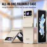 For Samsung Galaxy Z Flip4 5G Case Hard PC Anti-Fall Phone Cover