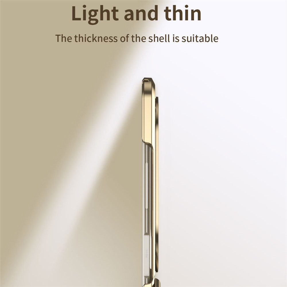For Oppo Find N2 Flip 5G Case PC Wing Frame Design Electroplating Protective Phone Cover