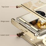 For Oppo Find N3 Flip 5G Case Wing Frame Design Hinge Protection PC Phone Cover