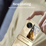 For Oppo Find N3 Flip 5G Case Wing Frame Design Hinge Protection PC Phone Cover