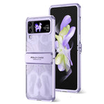 Til Samsung Galaxy Z Flip3 5G Cover med Vingeramme-design, Anti-fald PC-telefoncover