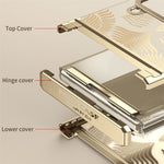 Til Samsung Galaxy Z Flip3 5G Cover med Vingeramme-design, Anti-fald PC-telefoncover