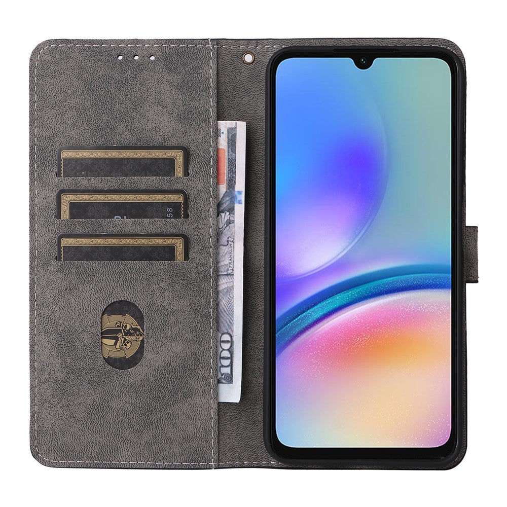 For Samsung Galaxy A05s 4G / M14 4G Case Wallet RFID Blocking Phone Leather Cover with Strap