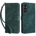 For Samsung Galaxy A05s 4G / M14 4G Case Wallet RFID Blocking Phone Leather Cover with Strap