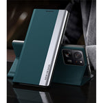 For Xiaomi 13T / 13T Pro / Redmi K60 Ultra Leather Case Electroplating Stand Phone Cover