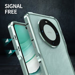 LUPHIE For Huawei Mate 60 Pro Bumper Case Shockproof Mobile Phone Metal Frame