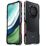 LUPHIE For Huawei Mate 60 Pro+ Bumper Case Anti-impact Metal Phone Protective Frame