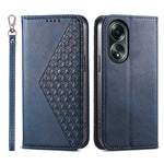 For Oppo A58 4G Case Imprinted PU Leather Phone Cover with Wallet Stand