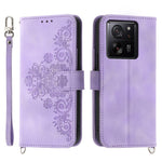 For Xiaomi 13T / 13T Pro / Redmi K60 Ultra Case Wallet Phone Leather Cover with Hand Strap + Shoulder Strap