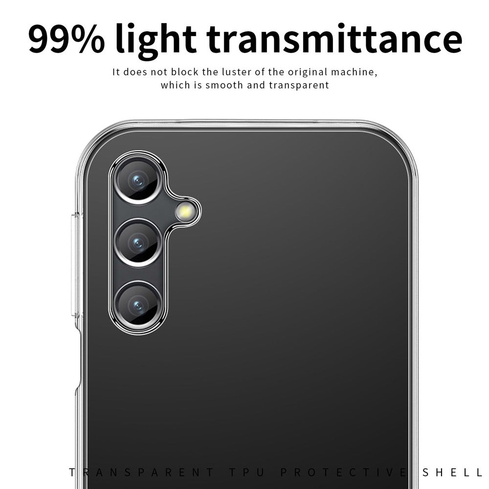 MOFI For Samsung Galaxy A05s 4G Clear Case Anti-scratch TPU Phone Cover