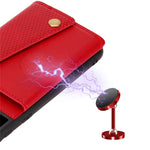 Xiaomi 13T / 13T Pro / Redmi K60 Ultra Skal Korthållare PU-läder + TPU mobilstativ