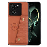 Xiaomi 13T / 13T Pro / Redmi K60 Ultra Skal Korthållare PU-läder + TPU mobilstativ