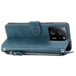 For Xiaomi Redmi K60 Ultra / 13T / 13T Pro Case Shockproof Leather Wallet Phone Cover with Long and Short Straps