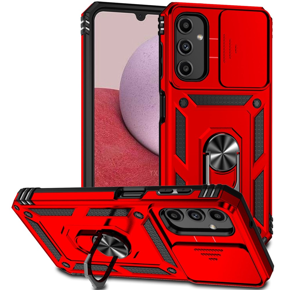 For Samsung Galaxy S23 FE Case Slide Camera Protection Kickstand Phone Cover