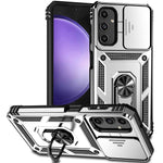 For Samsung Galaxy S23 FE Case Slide Camera Protection Kickstand Phone Cover