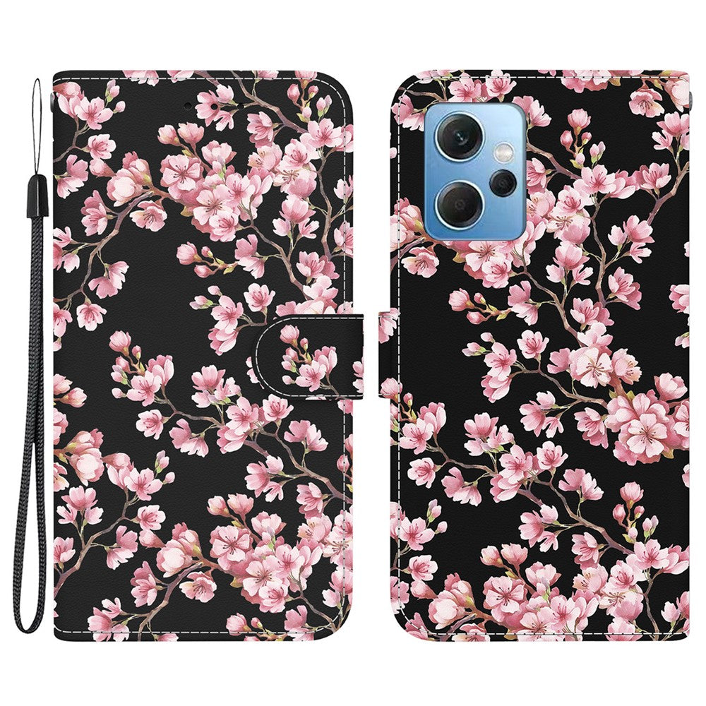 For Xiaomi Redmi Note 12 4G Case Anti-drop Wallet Leather Cover