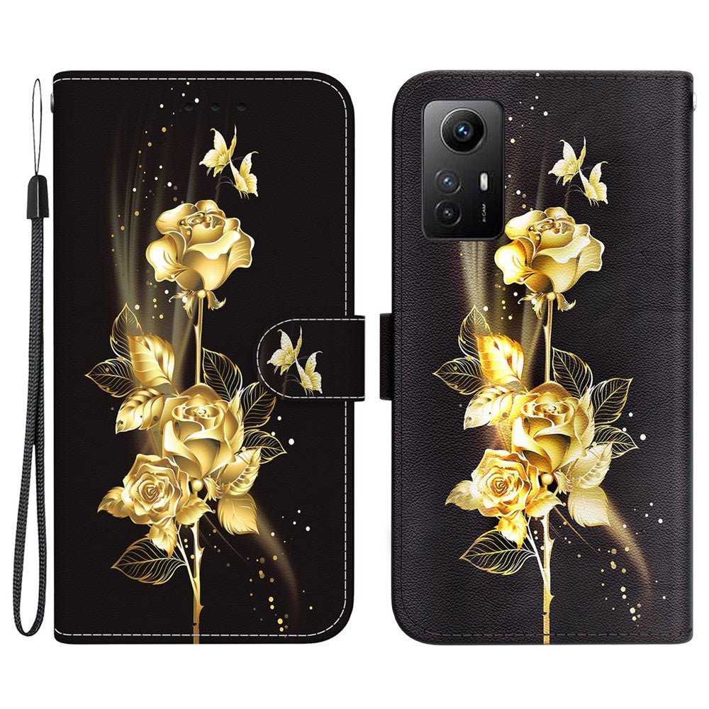 For Xiaomi Redmi Note 12S 4G Case Wallet Stand Mobile Phone Cover