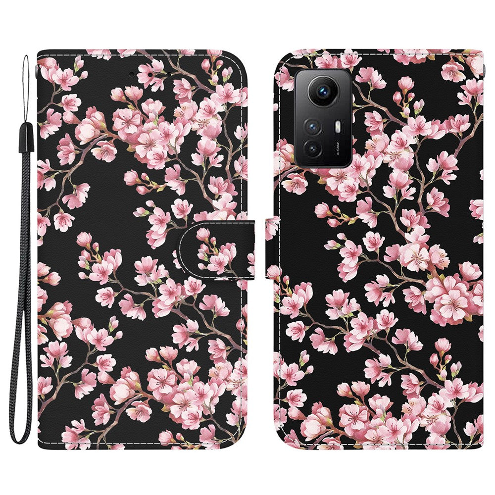 For Xiaomi Redmi Note 12S 4G Case Wallet Stand Mobile Phone Cover