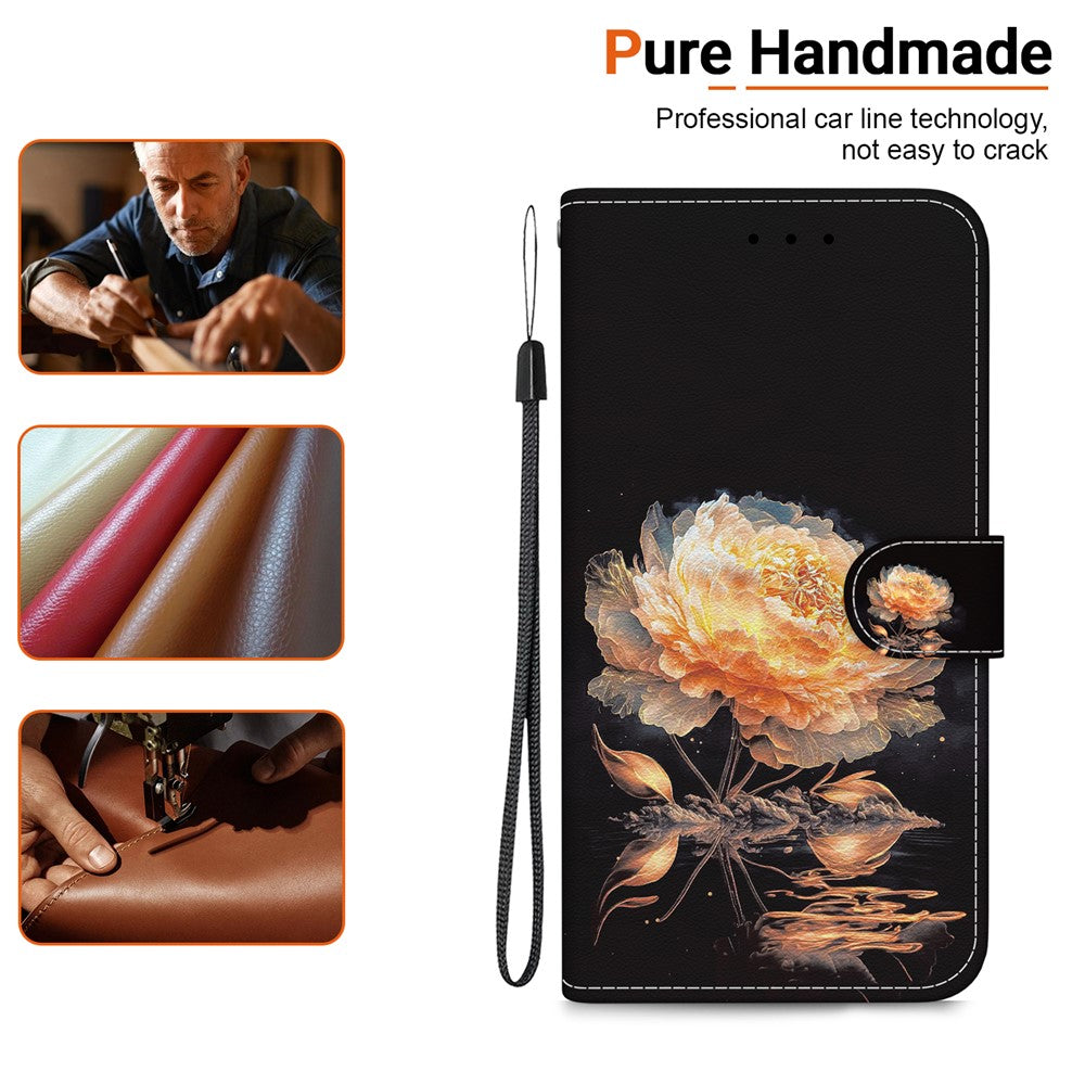 For Honor 90 Lite 5G / X50i 5G etui med mønstertryk, anti-fald telefoncover