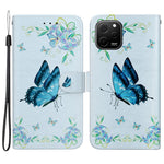 Huawei Nova Y61 4G Plånboksfodral med funktionellt mönstertryck mobilskal