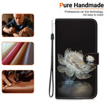 For Samsung Galaxy S23 FE Case PU Leather Pattern Printing Folio Phone Cover