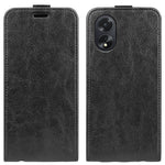 For Oppo A38 4G Case Card Slot Phone Shell Crazy Horse Texture Leather Phone Cover