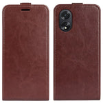 For Oppo A38 4G Case Card Slot Phone Shell Crazy Horse Texture Leather Phone Cover
