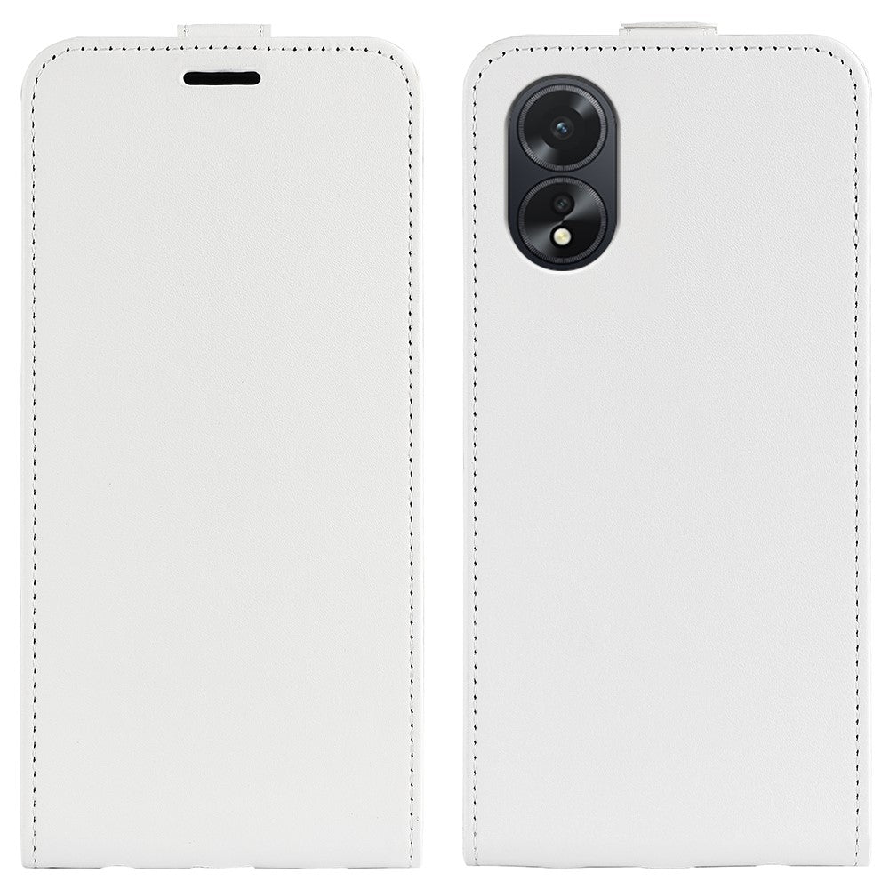 For Oppo A38 4G Case Card Slot Phone Shell Crazy Horse Texture Leather Phone Cover