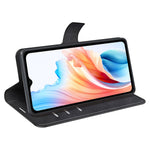 For Oppo A38 4G Case Magnetic Phone Cover Wallet PU Leather Phone Stand Shell