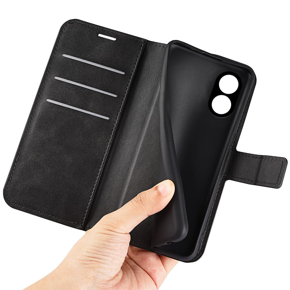For Oppo A38 4G Case Magnetic Phone Cover Wallet PU Leather Phone Stand Shell