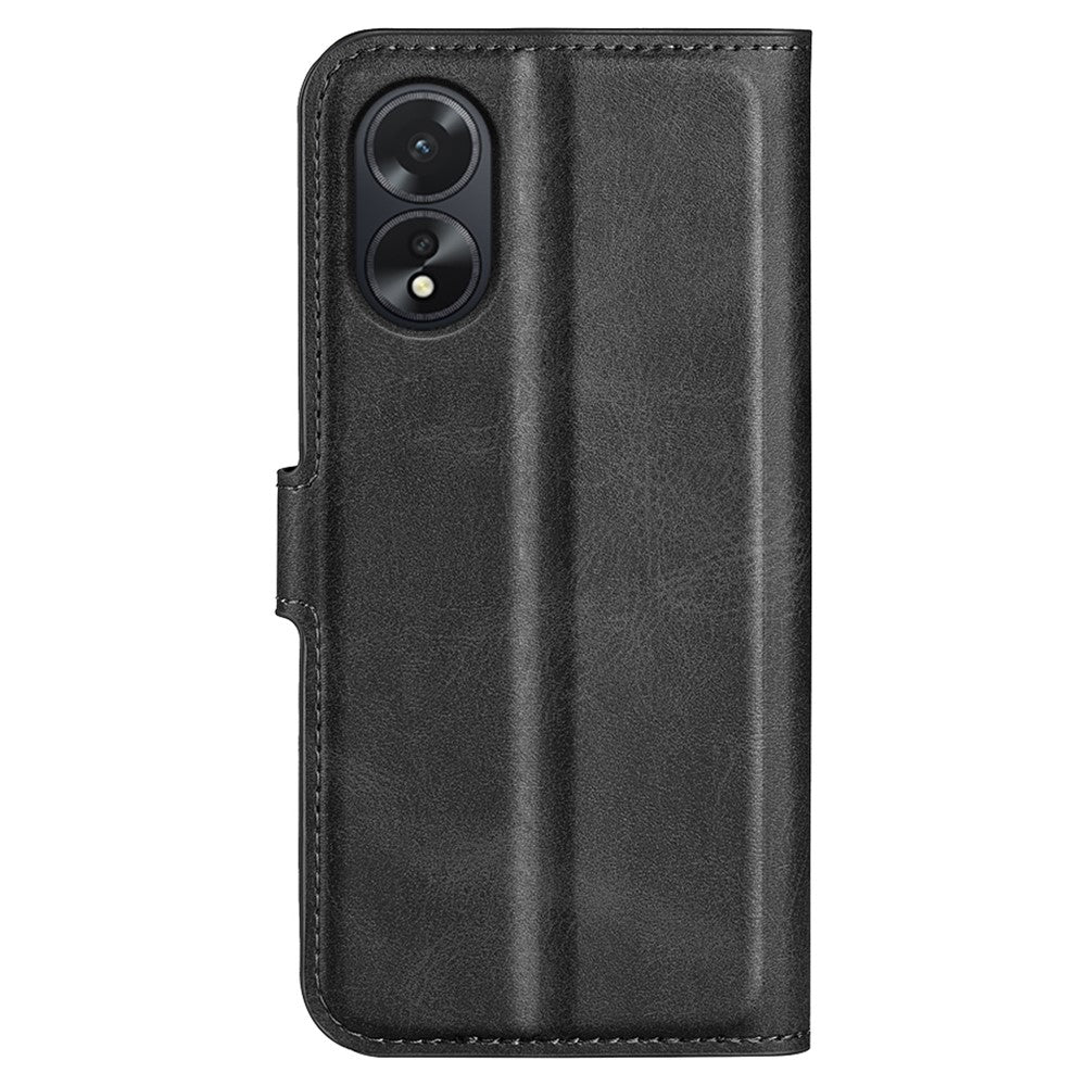 For Oppo A38 4G Case Magnetic Phone Cover Wallet PU Leather Phone Stand Shell