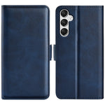 For Samsung Galaxy A25 5G (Global) (161.0 x 76.5 x 8.3mm) Case Wallet Calf Texture Phone Cover PU Leather Stand Flip Shell