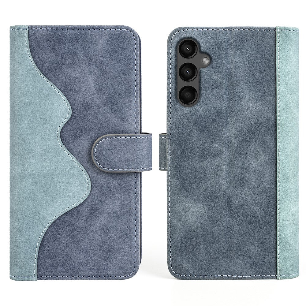 For Samsung Galaxy A15 5G Case PU Leather Cover Wallet Stand Slim-Fit Phone Shell