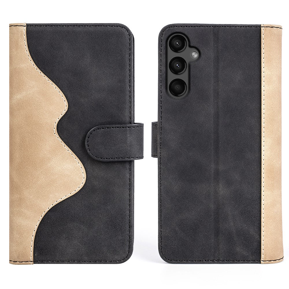 For Samsung Galaxy A15 5G Case PU Leather Cover Wallet Stand Slim-Fit Phone Shell